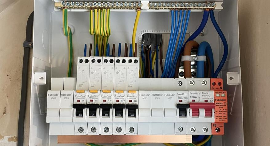 New consumer unit by Oval Electrical, Brighton