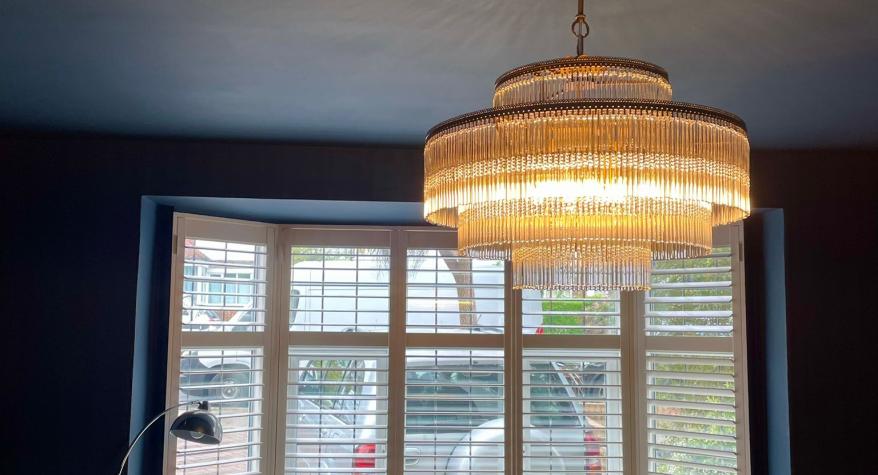 Chandelier installation Hove - Oval Electrical