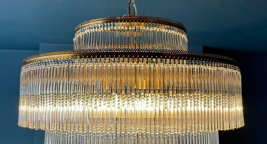 Chandelier installation Hove - Oval Electrical