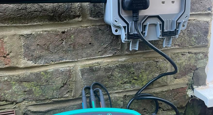 Outdoor Socket Installed in Brighton
